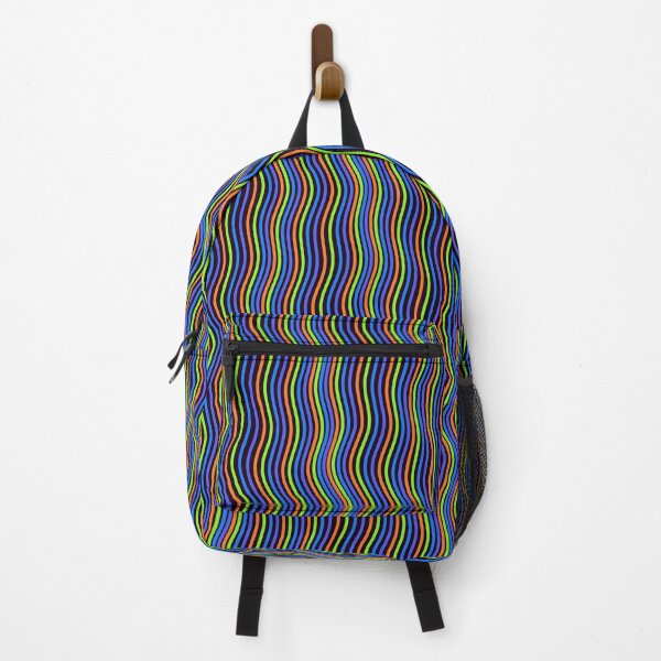 Item preview, Futuristic Vibrant Multicolor Neon Wavy Pattern designed and sold by GraphyLab.