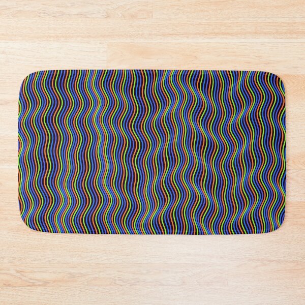 Item preview, Futuristic Vibrant Multicolor Neon Wavy Pattern designed and sold by GraphyLab.