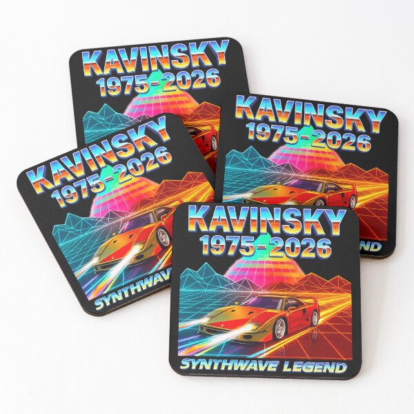 Item preview, Kavinsky 1975-2026 Synthwave Legend  designed and sold by ascribbler19.