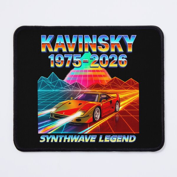 Item preview, Kavinsky 1975-2026 Synthwave Legend designed and sold by ascribbler19.