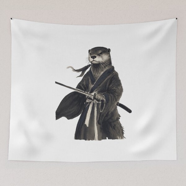 Item preview, Samurai Bear Warrior designed and sold by odessathomas.
