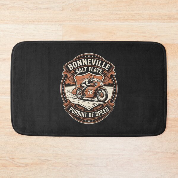 Item preview, Bonneville Salt Flats Racing Vintage Speed Demon Badge designed and sold by SplashTastic.