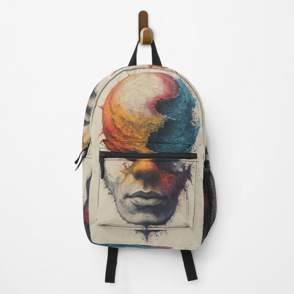 Item preview, Head full of vibrant colors melts designed and sold by Mianku | Für das Leben.