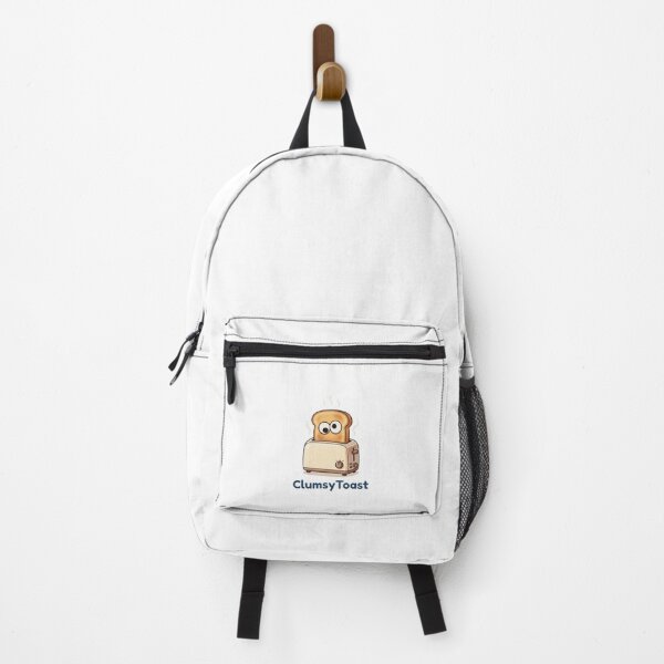 Item preview, Clumsy Toast Funny Googly Eyes Cute Toaster Bread Cartoon designed and sold by ClumsyStudio.