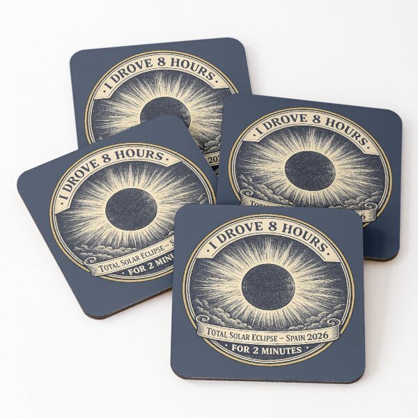 Item preview, I Drove 8 Hours For 2 Minutes Eclipse Spain 2026 designed and sold by CalmCapy Co.