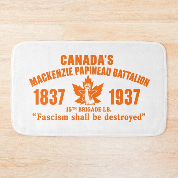 Item preview, Canadas Mackenzie Papineau Battalion Antifascist Commemorative Artwork Print designed and sold by PinUpPizzazz.