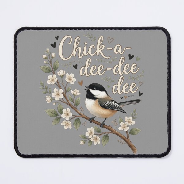 Item preview, Chick A Dee Dee Dee Cute Chickadee Bird designed and sold by CF_VintageDesign.