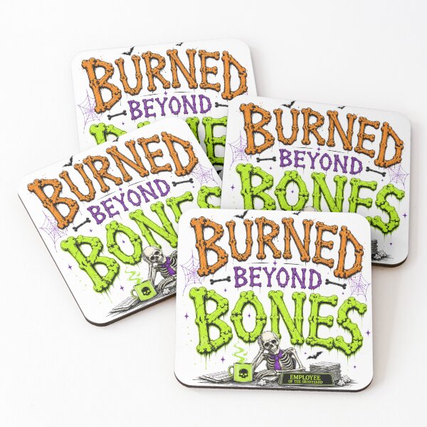 Item preview, BURNED BEYOND BONES designed and sold by OskarTrendz.