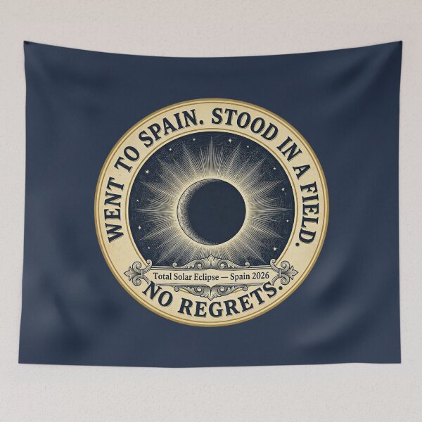 Item preview,  Went to Spain Stood in a Field No Regrets 2026 designed and sold by CalmCapy Co.