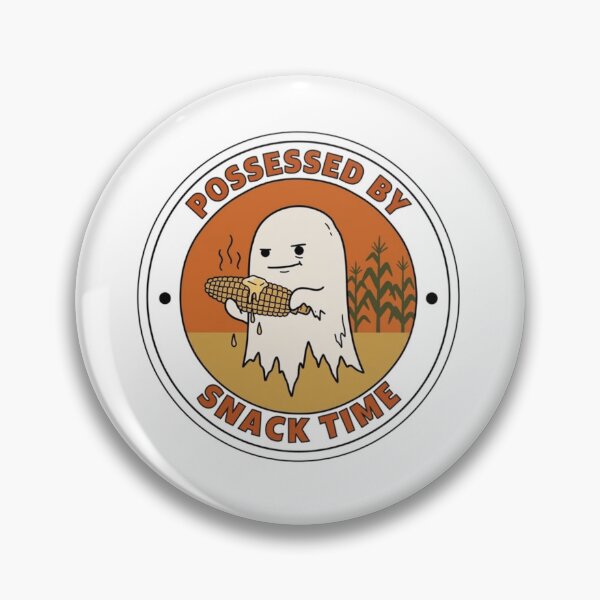 Item preview, Possessed by Snack Time Funny Ghost designed and sold by LuloCreative.