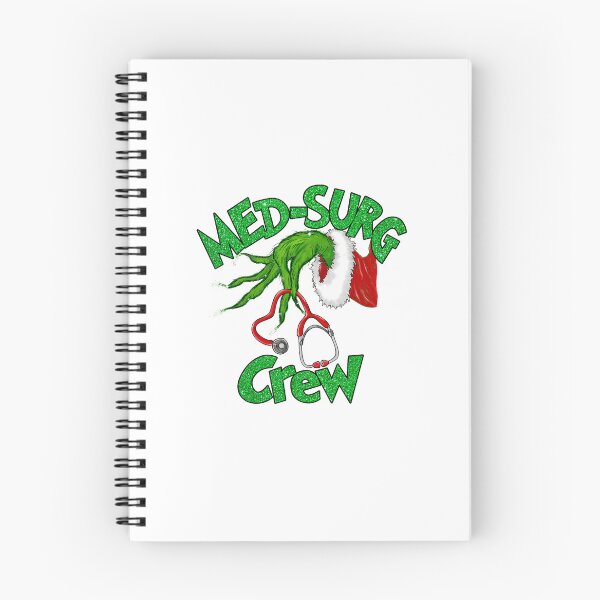 Item preview, Retro Medsurg Crew Nurse Stethoscope Christmas designed and sold by bitlertam.