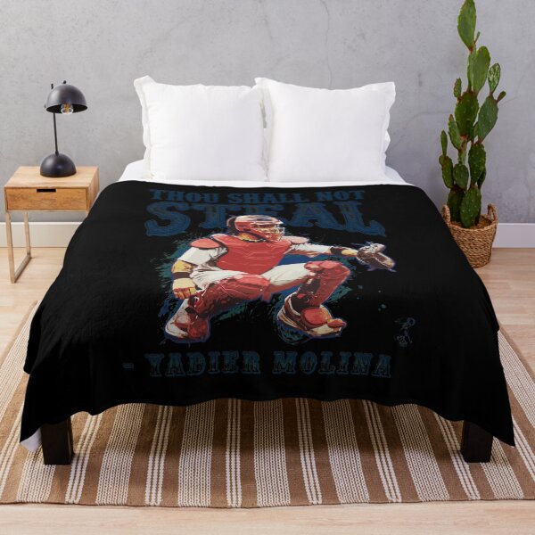 Item preview, Thou Shall Not Steal Yadier Molina Catcher designed and sold by Loopdrawings.