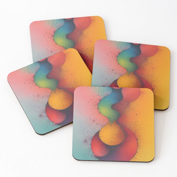Item preview, Dancing colors, abstract shapes, emotional aura designed and sold by Mianku | Für das Leben.