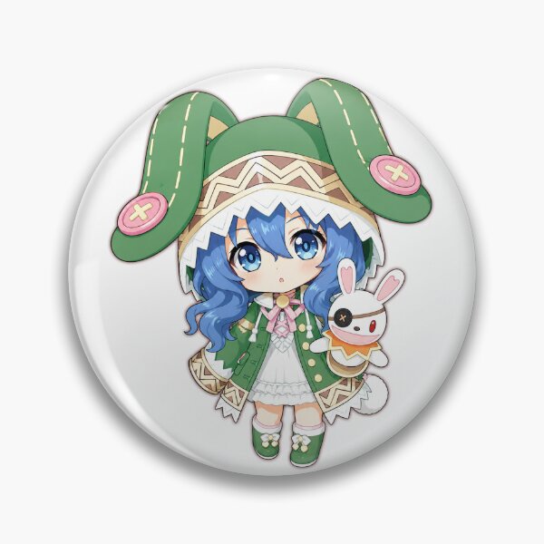 Item preview, Yoshino Himekawa Little Bunny Spirit DATE A LIVE Chibi cute 2d pixel art character design illustration designed and sold by sabartgunpla.