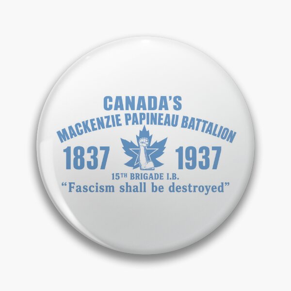 Item preview, Canadas Mackenzie Papineau Battalion Antifascist Commemorative Artwork Print designed and sold by PinUpPizzazz.