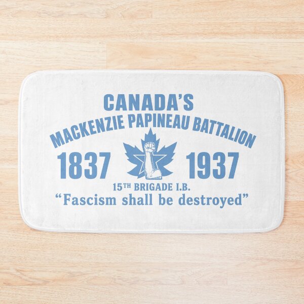 Item preview, Canadas Mackenzie Papineau Battalion Antifascist Commemorative Artwork Print designed and sold by PinUpPizzazz.