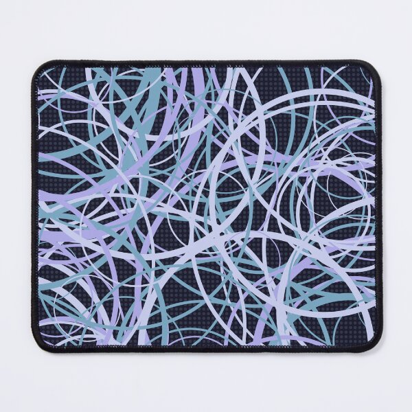 Item preview, Abstract Overlapping Ocean Blue Circles Pattern designed and sold by GraphyLab.