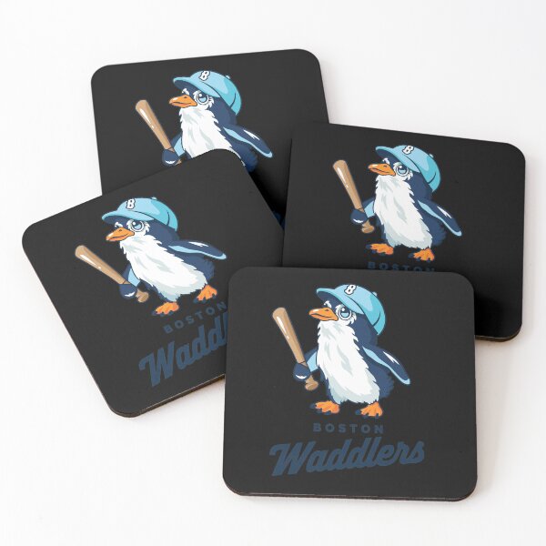 Item preview, Boston Waddlers Penguin Baseball Mascot designed and sold by BlossomieStore.