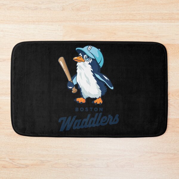 Item preview, Boston Waddlers Penguin Baseball Mascot designed and sold by BlossomieStore.