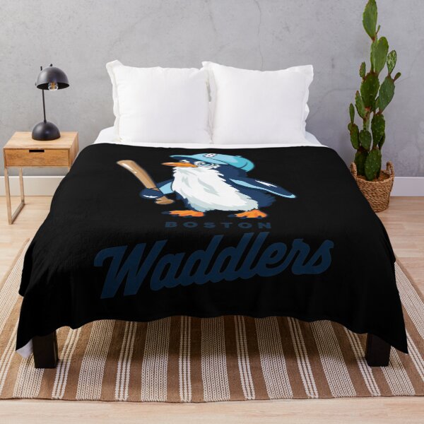 Item preview, Boston Waddlers Penguin Baseball Mascot designed and sold by BlossomieStore.