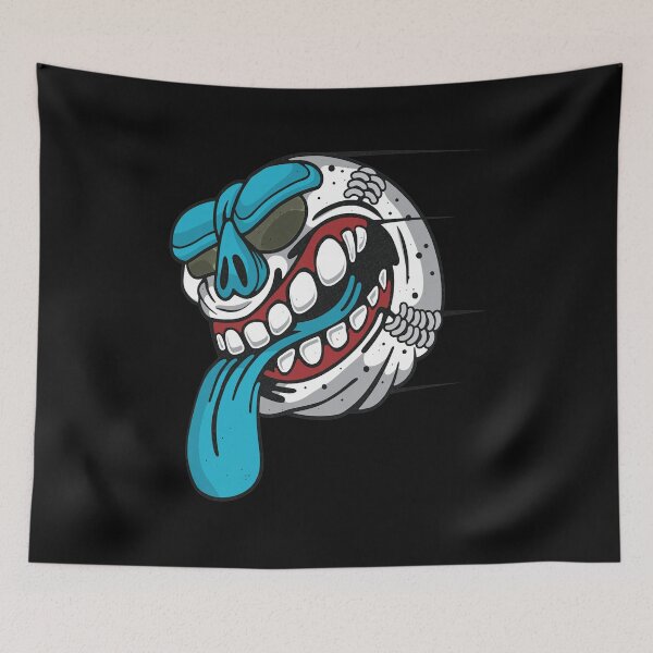 Item preview, Fastball Monster Baseball  Art designed and sold by BlossomieStore.