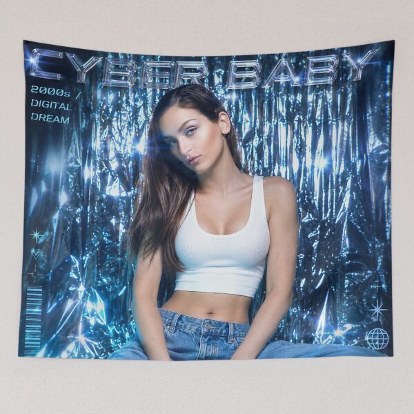 Item preview, Y2K Cyber Girl – Digital Dream designed and sold by Moxie-Cat-Universe.