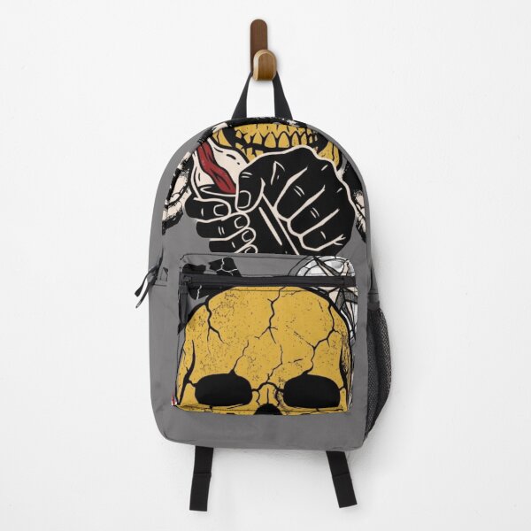 Item preview, Anarchy & Echoes: Cracked Skull Punk Art designed and sold by Artsformore.