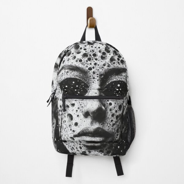 Item preview, Face of a woman with skin riddled with holes designed and sold by Mianku | Für das Leben.