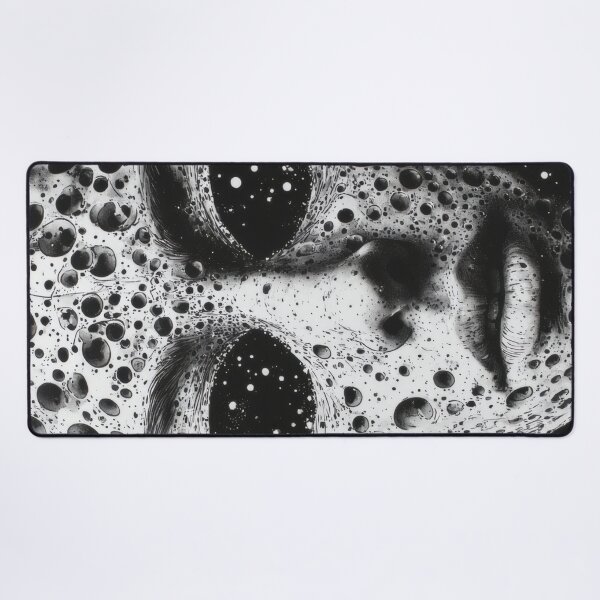 Item preview, Face of a woman with skin riddled with holes designed and sold by Mianku | Für das Leben.