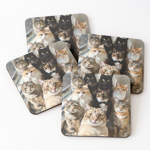Item preview, Selfie of the Big Feline Family designed and sold by joseharry.