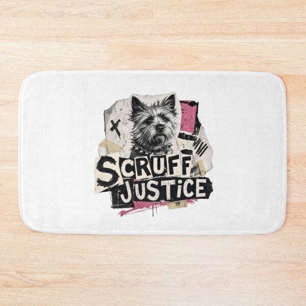 Item preview, Scruff Justice Dog Punk Cairn Terrier Owner designed and sold by AntiqueImages.