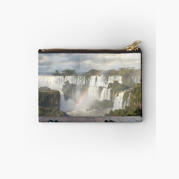Item preview, Hanok Window to the World: Iguazu Falls Rainbow | Cinematic South American Waterfall Art designed and sold by SOOstudio73.