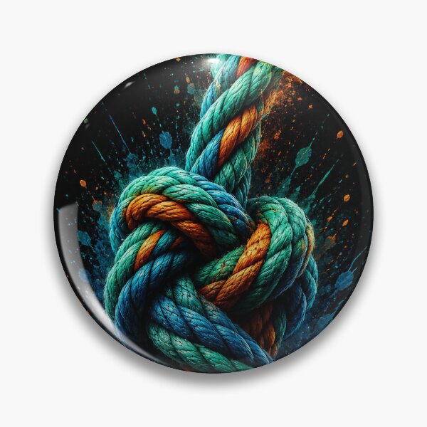 Item preview, Rise Above | Colorful Rope Knot Strength Streetwear T-Shirt designed and sold by Bathu Designs.