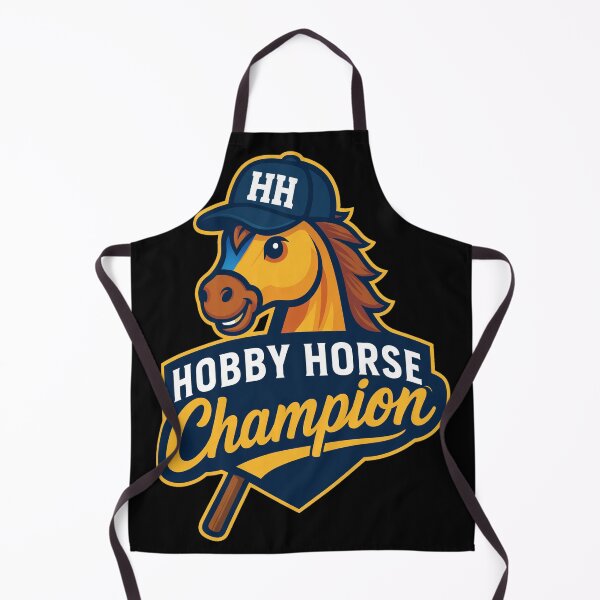 Item preview, Hobby Horse Champion Mascot Logo designed and sold by WeirdHelgas.