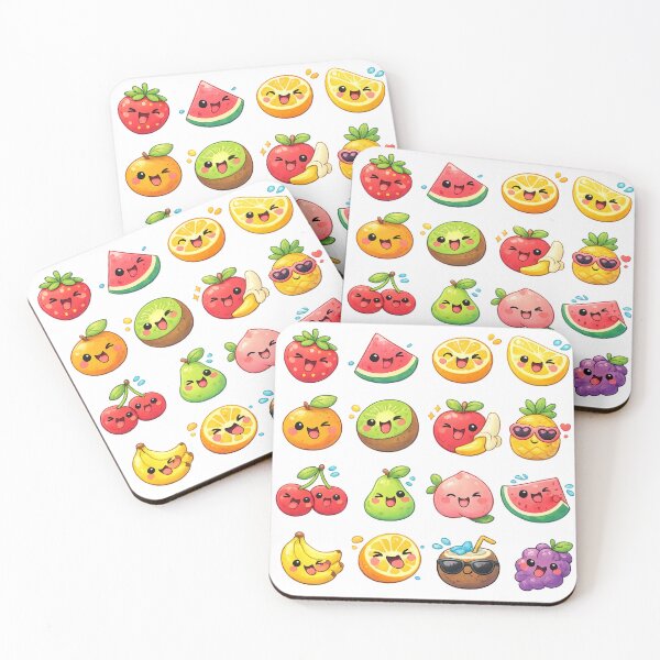 Item preview, Kawaii Fruit Friends designed and sold by M.Store.
