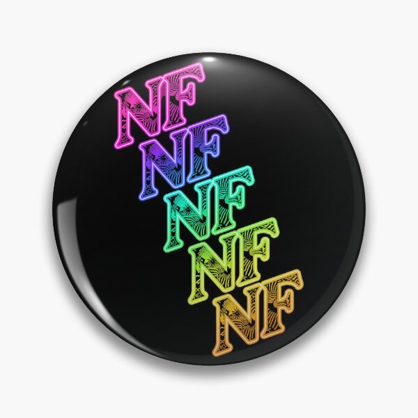 Item preview, Colorful NF Music Typography designed and sold by mildredsco.
