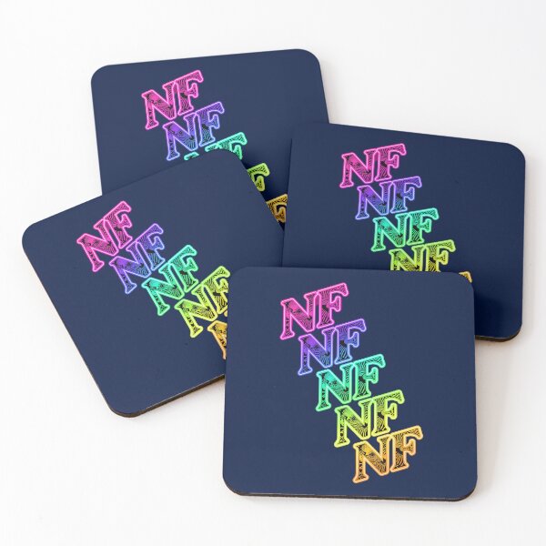 Item preview, Colorful NF Music Typography designed and sold by mildredsco.