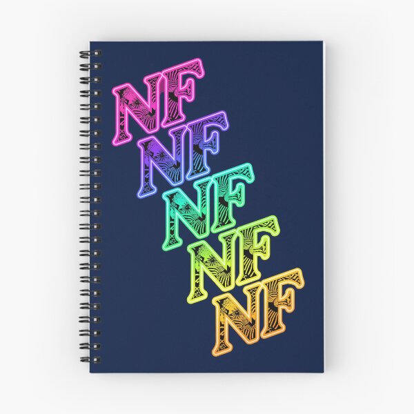 Item preview, Colorful NF Music Typography designed and sold by mildredsco.
