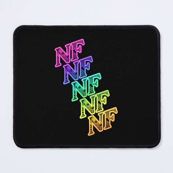 Item preview, Colorful NF Music Typography designed and sold by mildredsco.
