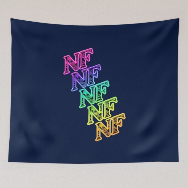 Item preview, Colorful NF Music Typography designed and sold by mildredsco.