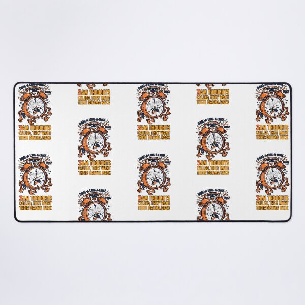 Item preview, 3am Thoughts Called, They Want Their Drama Back 2 - Alarm Clock Design designed and sold by KansydMerch.