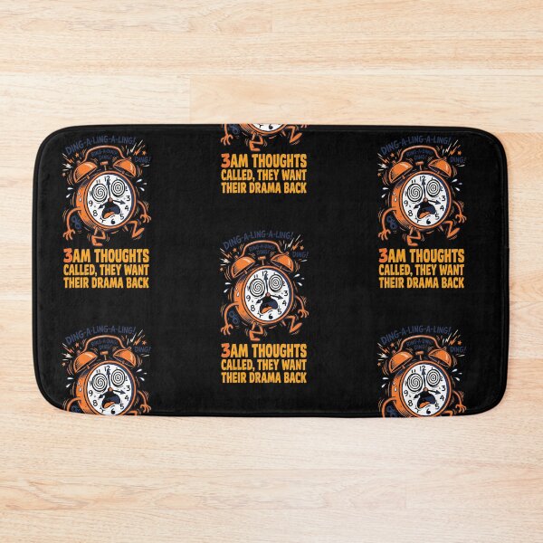 Item preview, 3am Thoughts Called, They Want Their Drama Back 2 - Alarm Clock Design designed and sold by KansydMerch.