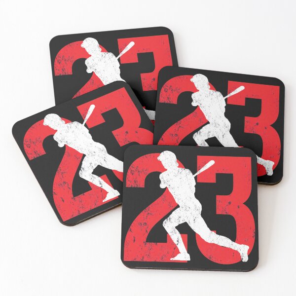 Item preview, Vintage Number 23 Baseball Batter Silhouette designed and sold by Eowcat.