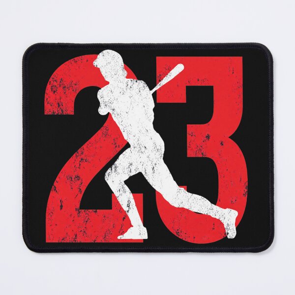 Item preview, Vintage Number 23 Baseball Batter Silhouette designed and sold by Eowcat.