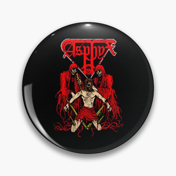 Item preview, Retro Red Sillhouette Metal Band 90s designed and sold by FourtyNinen.