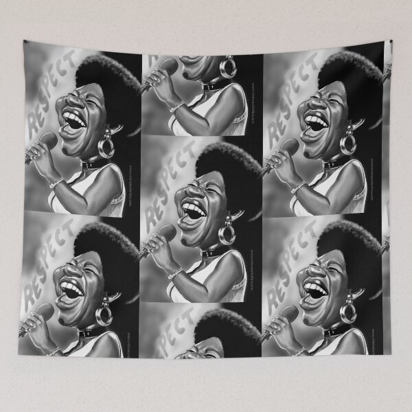 Item preview, Aretha Franklin caricature designed and sold by ctorbellina.