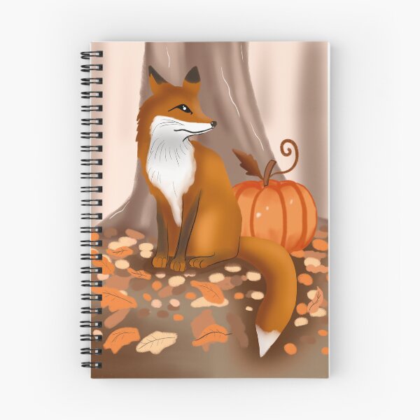 Item preview, Fox in an autumnal forest designed and sold by tornasolhaze.