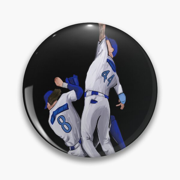 Item preview, Blue Heaven Double Catch Baseball Art designed and sold by Eowcat.