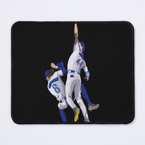 Item preview, Blue Heaven Double Catch Baseball Art designed and sold by Eowcat.
