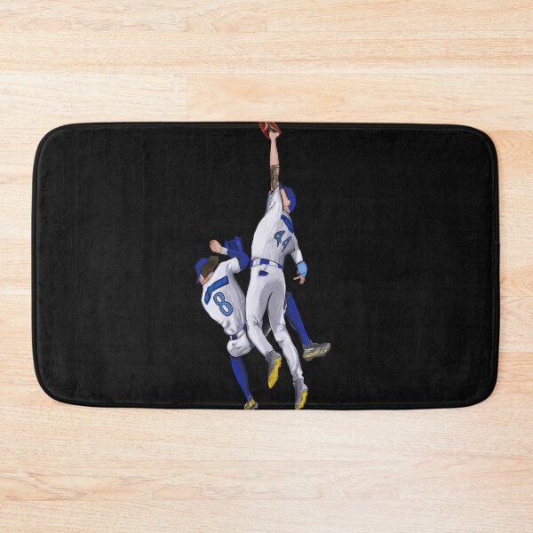 Item preview, Blue Heaven Double Catch Baseball Art designed and sold by Eowcat.